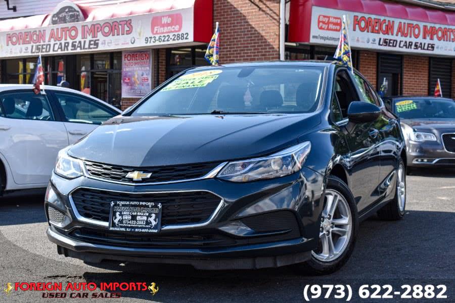 2018 Chevrolet Cruze 4dr Sdn 1.4L LT w/1SD, available for sale in Irvington, New Jersey | Foreign Auto Imports. Irvington, New Jersey