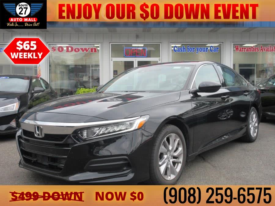2018 Honda Accord Sedan LX 1.5T CVT, available for sale in Linden, New Jersey | Route 27 Auto Mall. Linden, New Jersey 2018 Honda Accord Sedan LX 1.5T CVT, available for sale in Linden, New Jersey | Route 27 Auto Mall. Linden, New Jersey
