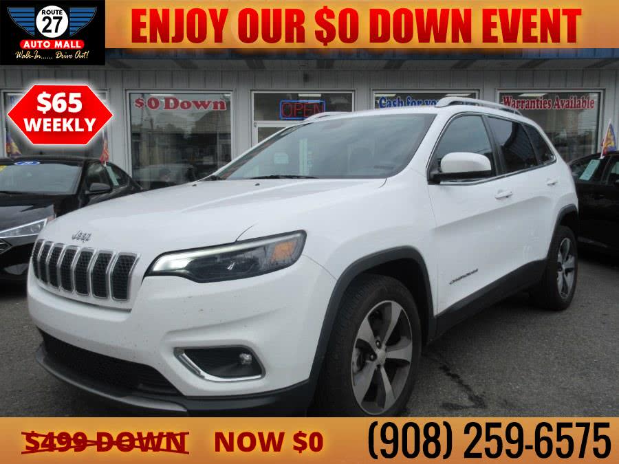 2019 Jeep Cherokee Limited FWD, available for sale in Linden, New Jersey | Route 27 Auto Mall. Linden, New Jersey 2019 Jeep Cherokee Limited FWD, available for sale in Linden, New Jersey | Route 27 Auto Mall. Linden, New Jersey