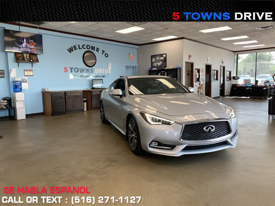 2018 INFINITI Q60 3.0t LUXE RWD, available for sale in Inwood, New York | 5 Towns Drive. Inwood, New York