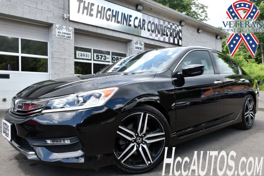 2017 Honda Accord Sedan Sport, available for sale in Waterbury, Connecticut | Highline Car Connection. Waterbury, Connecticut