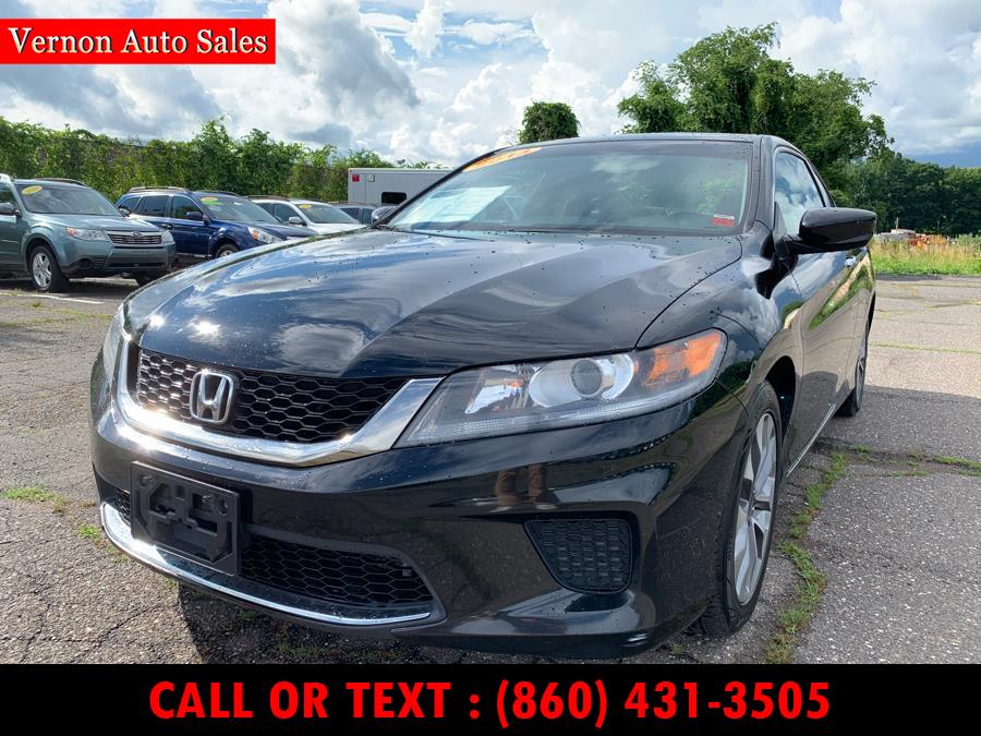 2013 Honda Accord Cpe 2dr I4 Auto LX-S, available for sale in Manchester, Connecticut | Vernon Auto Sale & Service. Manchester, Connecticut