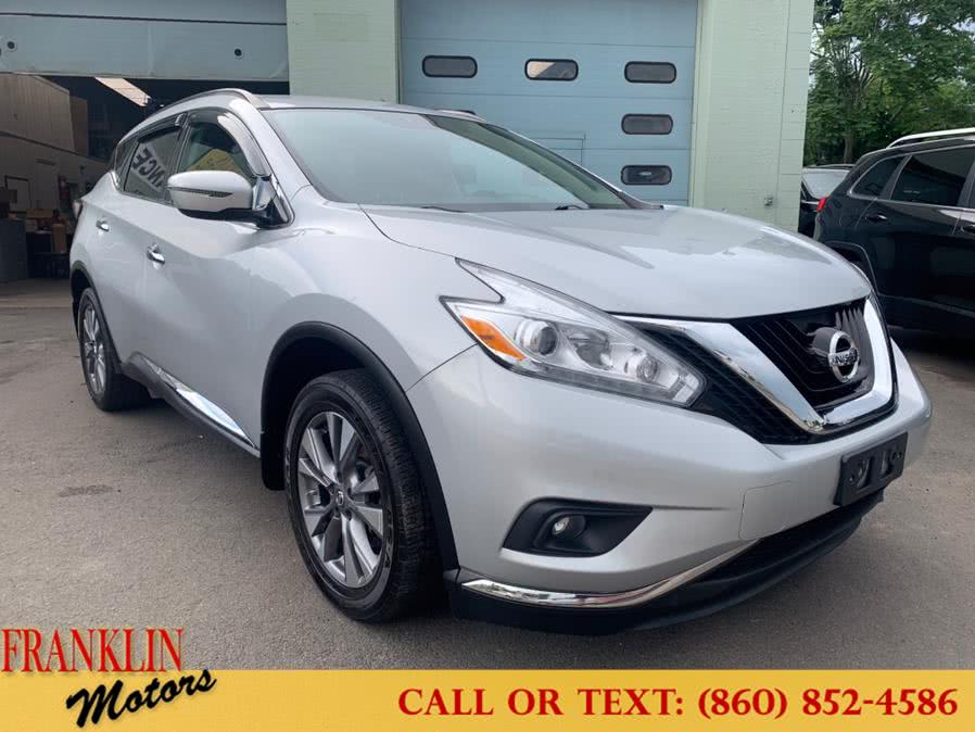 2016 Nissan Murano AWD 4dr SL, available for sale in Hartford, Connecticut | Franklin Motors Auto Sales LLC. Hartford, Connecticut