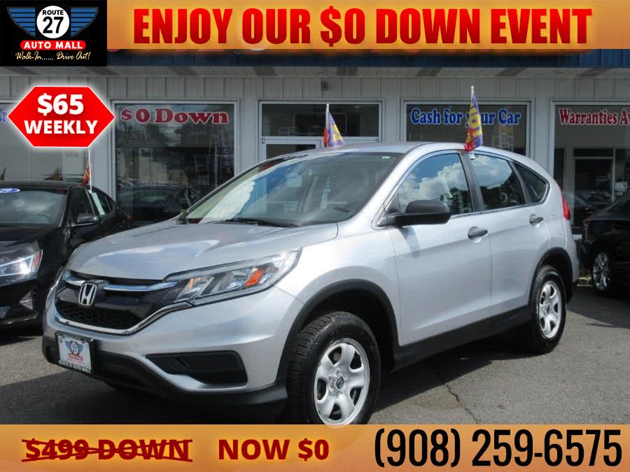Used Honda CR-V AWD 5dr LX 2016 | Route 27 Auto Mall. Linden, New Jersey Used Honda CR-V AWD 5dr LX 2016 | Route 27 Auto Mall. Linden, New Jersey