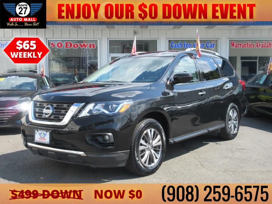 2018 Nissan Pathfinder 4x4 SV, available for sale in Linden, New Jersey | Route 27 Auto Mall. Linden, New Jersey 2018 Nissan Pathfinder 4x4 SV, available for sale in Linden, New Jersey | Route 27 Auto Mall. Linden, New Jersey