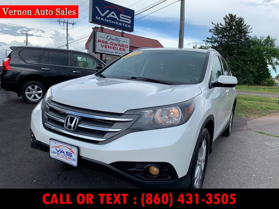 2012 Honda CR-V 4WD 5dr EX-L, available for sale in Manchester, Connecticut | Vernon Auto Sale & Service. Manchester, Connecticut