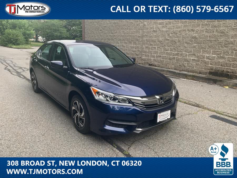 2017 Honda Accord Sedan LX, available for sale in New London, Connecticut | TJ Motors. New London, Connecticut