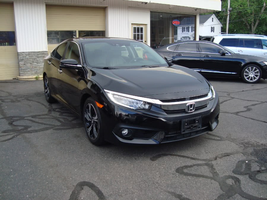2016 Honda Civic Sedan 4dr CVT Touring, available for sale in Manchester, Connecticut | Yara Motors. Manchester, Connecticut