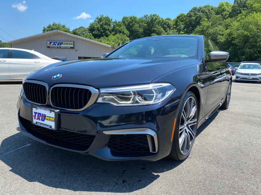 2018 BMW 5 Series M550i xDrive Sedan, available for sale in Berlin, Connecticut | Tru Auto Mall. Berlin, Connecticut 2018 BMW 5 Series M550i xDrive Sedan, available for sale in Berlin, Connecticut | Tru Auto Mall. Berlin, Connecticut