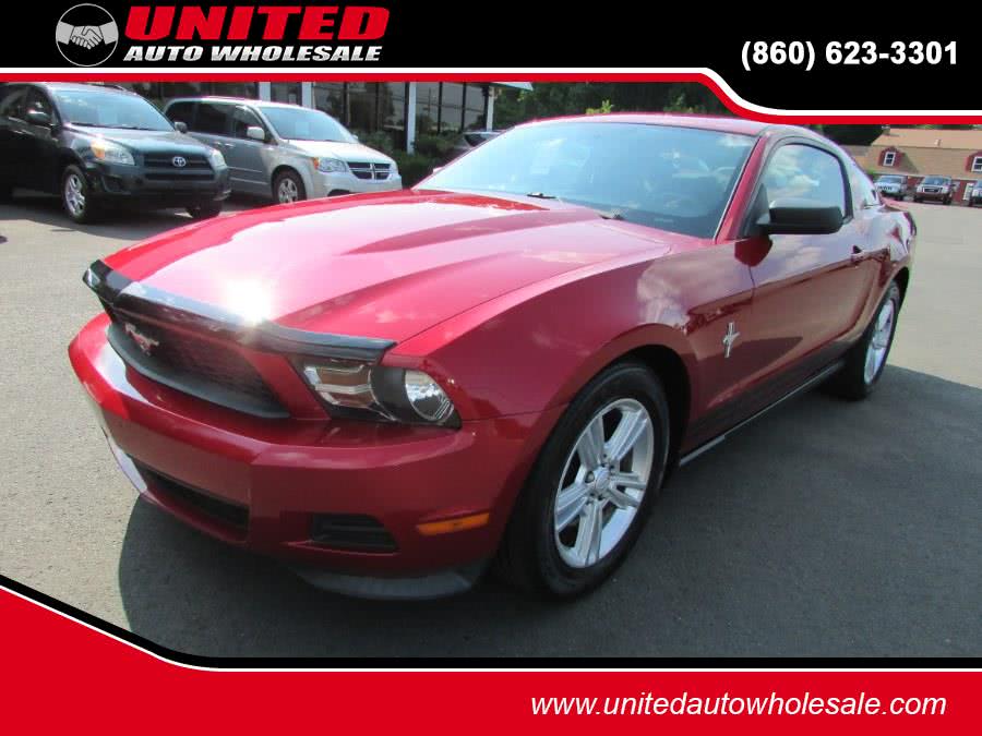 2011 Ford Mustang 2dr Cpe V6, available for sale in East Windsor, Connecticut | United Auto Sales of E Windsor, Inc. East Windsor, Connecticut