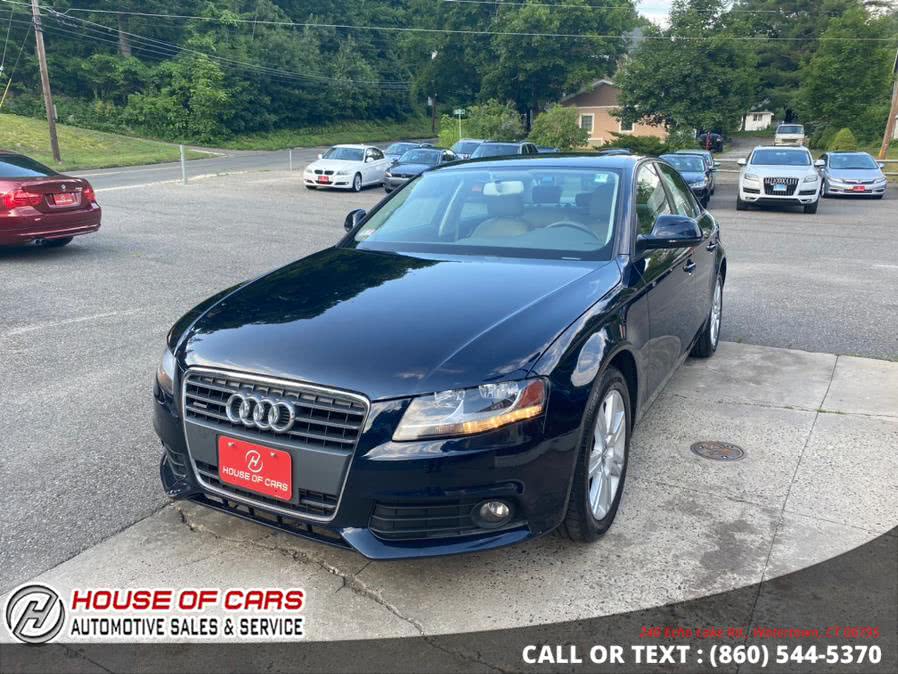 2009 Audi A4 4dr Sdn Auto 2.0T quattro Prem, available for sale in Waterbury, Connecticut | House of Cars LLC. Waterbury, Connecticut