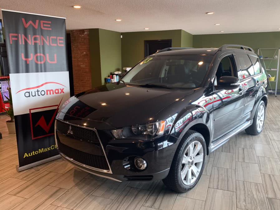 2013 Mitsubishi Outlander 4WD 4dr SE, available for sale in West Hartford, Connecticut | AutoMax. West Hartford, Connecticut