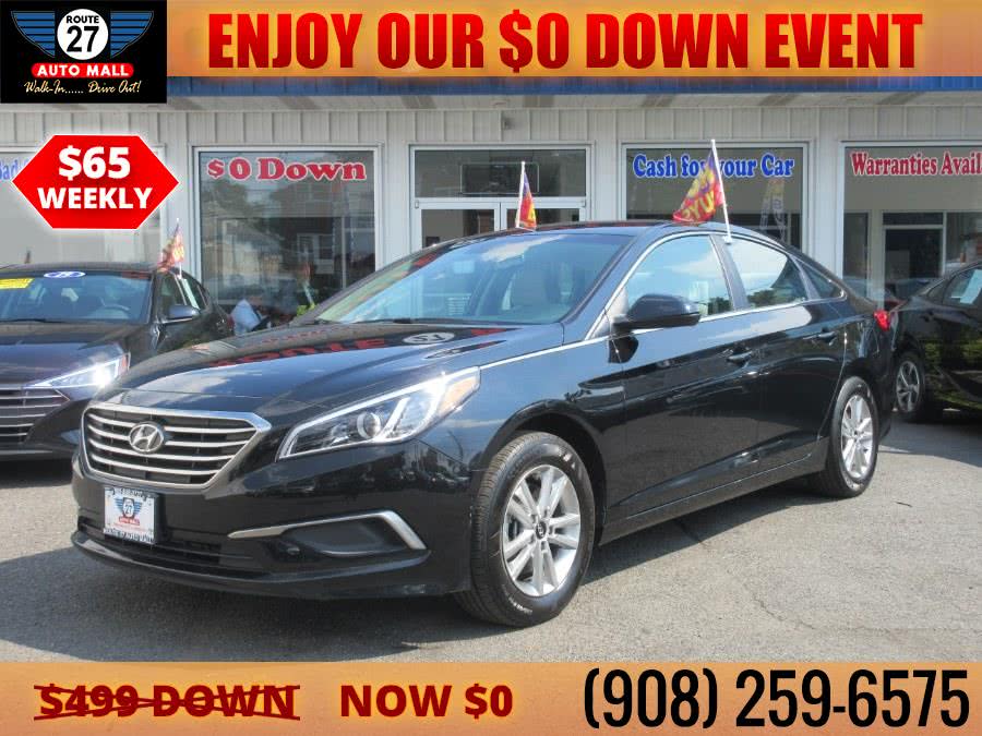 Used Hyundai Sonata 2.4L SE PZEV 2017 | Route 27 Auto Mall. Linden, New Jersey Used Hyundai Sonata 2.4L SE PZEV 2017 | Route 27 Auto Mall. Linden, New Jersey