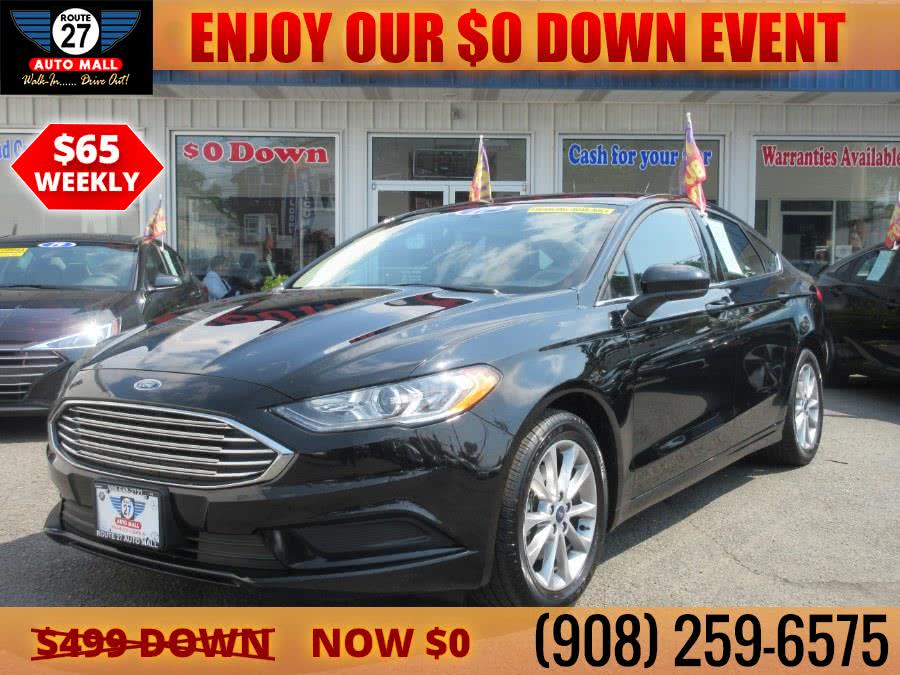 2017 Ford Fusion SE FWD, available for sale in Linden, New Jersey | Route 27 Auto Mall. Linden, New Jersey 2017 Ford Fusion SE FWD, available for sale in Linden, New Jersey | Route 27 Auto Mall. Linden, New Jersey