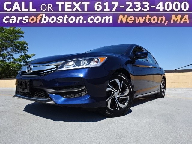 2017 Honda Accord Sedan LX CVT, available for sale in Newton, Massachusetts | Cars of Boston. Newton, Massachusetts 2017 Honda Accord Sedan LX CVT, available for sale in Newton, Massachusetts | Cars of Boston. Newton, Massachusetts