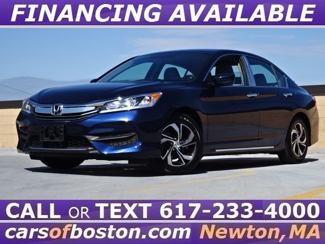 2017 Honda Accord Sedan LX CVT, available for sale in Newton, Massachusetts | Cars of Boston. Newton, Massachusetts 2017 Honda Accord Sedan LX CVT, available for sale in Newton, Massachusetts | Cars of Boston. Newton, Massachusetts