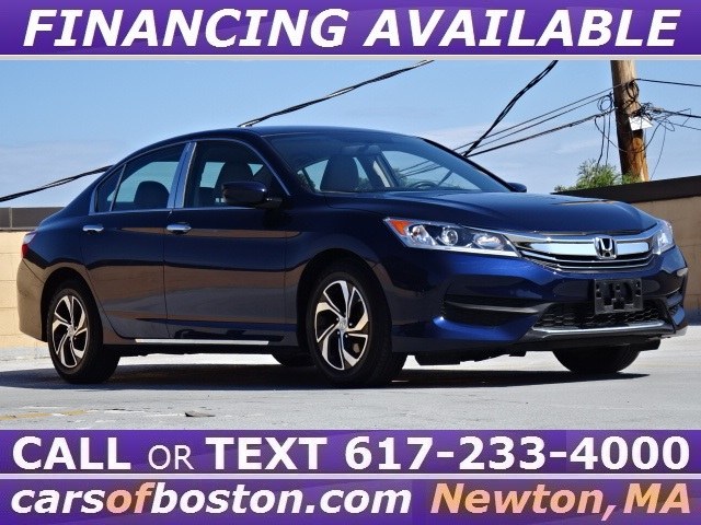 2017 Honda Accord Sedan LX CVT, available for sale in Newton, Massachusetts | Cars of Boston. Newton, Massachusetts 2017 Honda Accord Sedan LX CVT, available for sale in Newton, Massachusetts | Cars of Boston. Newton, Massachusetts