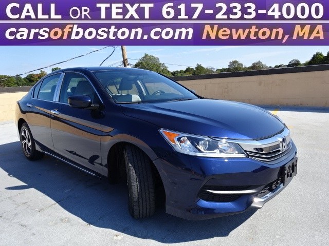 2017 Honda Accord Sedan LX CVT, available for sale in Newton, Massachusetts | Cars of Boston. Newton, Massachusetts 2017 Honda Accord Sedan LX CVT, available for sale in Newton, Massachusetts | Cars of Boston. Newton, Massachusetts