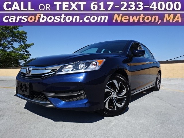 2017 Honda Accord Sedan LX CVT, available for sale in Newton, Massachusetts | Cars of Boston. Newton, Massachusetts 2017 Honda Accord Sedan LX CVT, available for sale in Newton, Massachusetts | Cars of Boston. Newton, Massachusetts