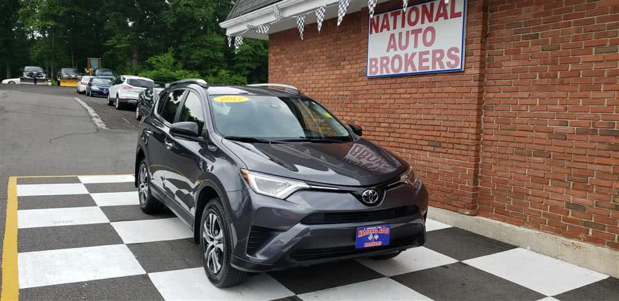 2017 Toyota RAV4 LE AWD, available for sale in Waterbury, Connecticut | National Auto Brokers, Inc.. Waterbury, Connecticut
