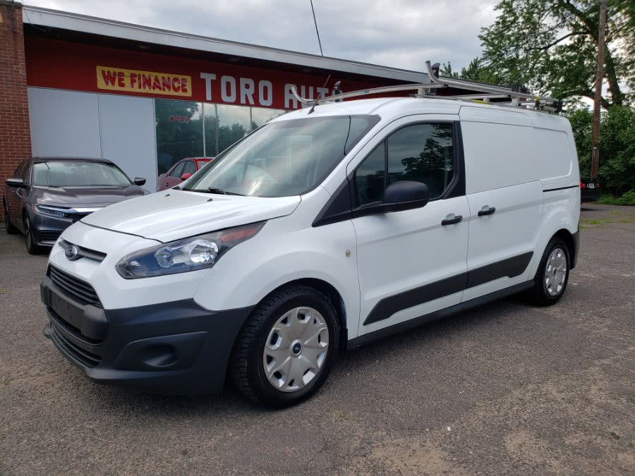 2017 Ford Transit Connect Van XL LWB W/Cargo Doors Shelves & Roof Rack, available for sale in East Windsor, Connecticut | Toro Auto. East Windsor, Connecticut