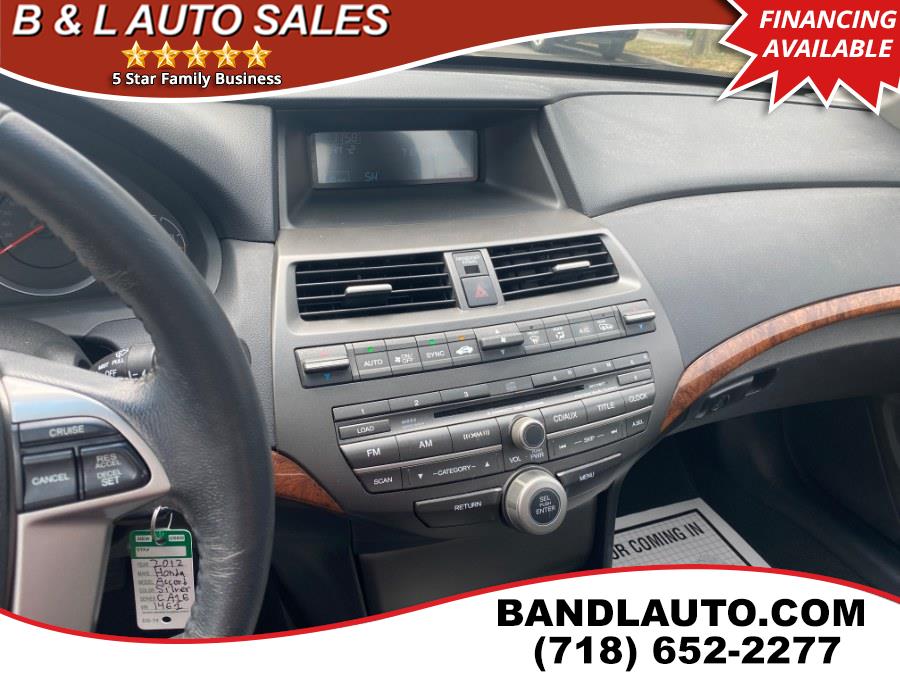 2012 Honda Accord Sedan 4dr I4 Auto EX-L, available for sale in Bronx, New York | B & L Auto Sales LLC. Bronx, New York 2012 Honda Accord Sedan 4dr I4 Auto EX-L, available for sale in Bronx, New York | B & L Auto Sales LLC. Bronx, New York