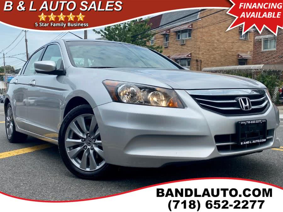 2012 Honda Accord Sedan 4dr I4 Auto EX-L, available for sale in Bronx, New York | B & L Auto Sales LLC. Bronx, New York 2012 Honda Accord Sedan 4dr I4 Auto EX-L, available for sale in Bronx, New York | B & L Auto Sales LLC. Bronx, New York