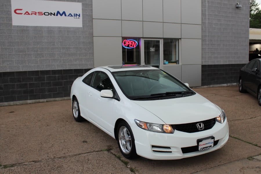 2010 Honda Civic Cpe 2dr Auto EX-L, available for sale in Manchester, Connecticut | Carsonmain LLC. Manchester, Connecticut