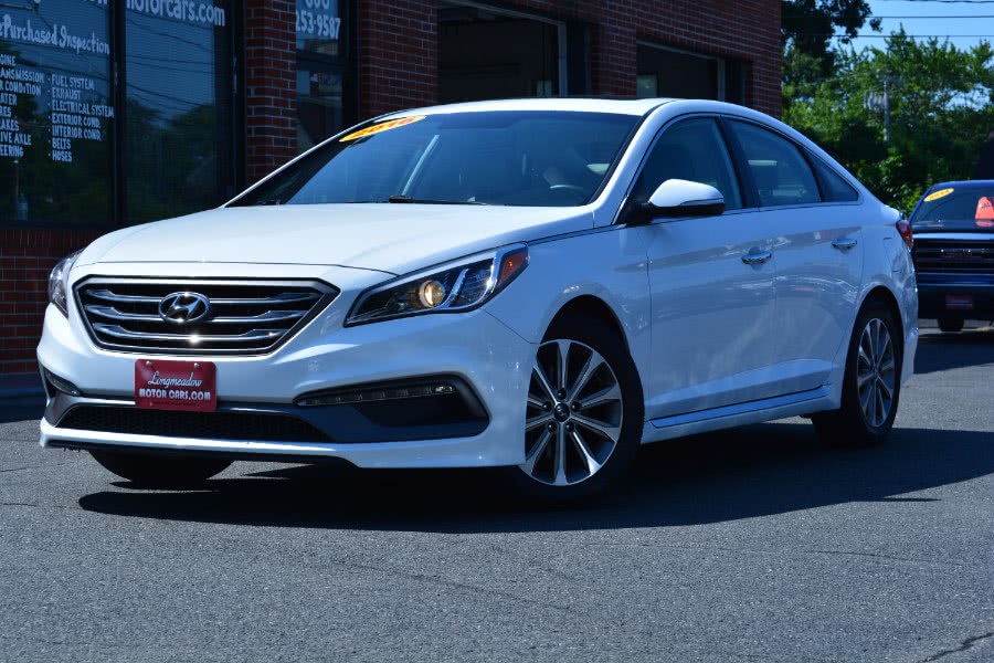 2016 Hyundai Sonata 4dr Sdn 2.4L Limited, available for sale in ENFIELD, Connecticut | Longmeadow Motor Cars. ENFIELD, Connecticut