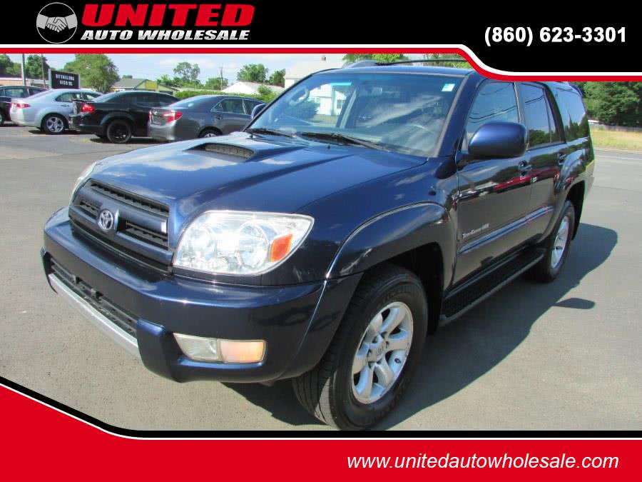 2004 Toyota 4Runner 4dr SR5 V6 Auto 4WD, available for sale in East Windsor, Connecticut | United Auto Sales of E Windsor, Inc. East Windsor, Connecticut
