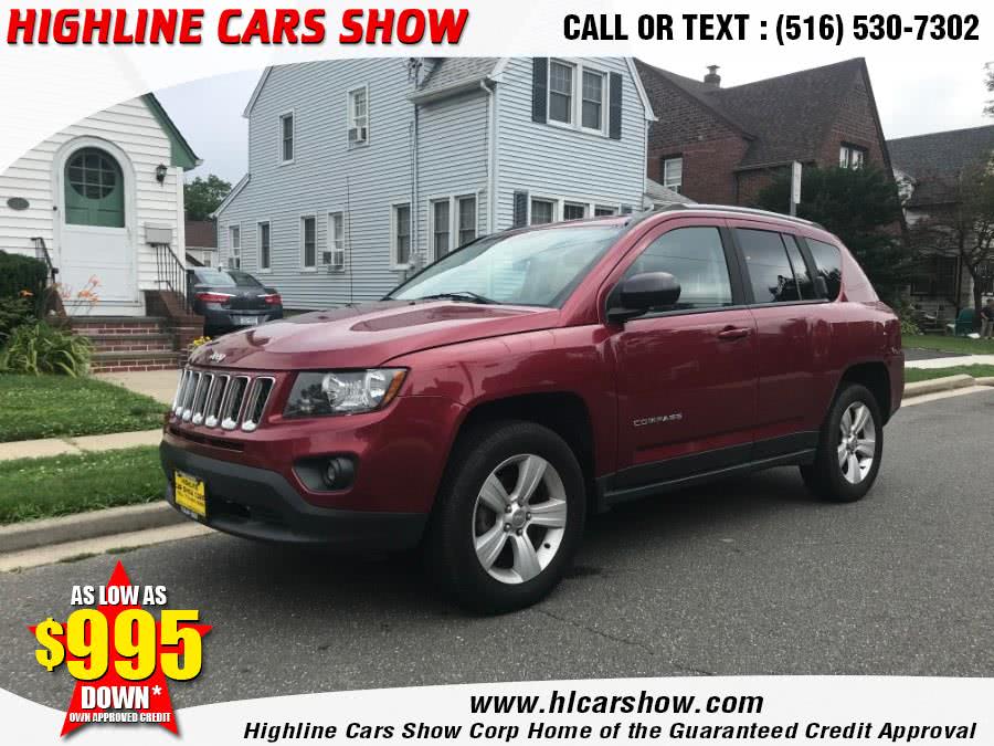 2015 Jeep Compass 4WD 4dr Sport, available for sale in West Hempstead, New York | Highline Cars Show Corp. West Hempstead, New York