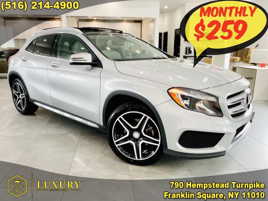 2015 Mercedes-Benz GLA-Class 4MATIC 4dr GLA 250, available for sale in Franklin Square, New York | Luxury Motor Club. Franklin Square, New York