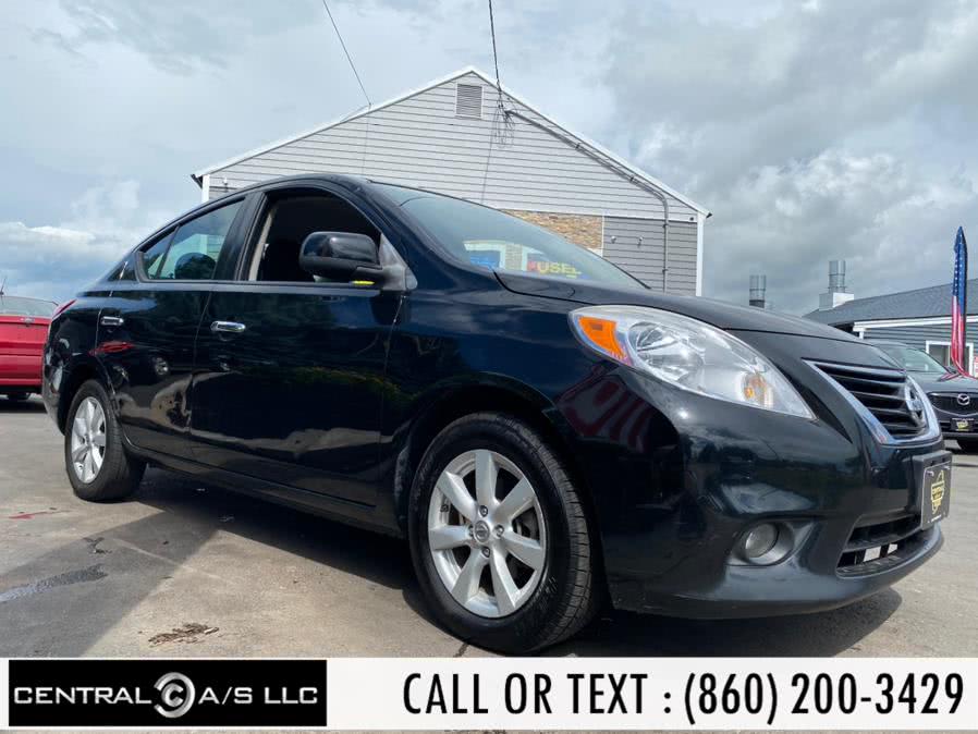 2012 Nissan Versa 4dr Sdn CVT 1.6 S, available for sale in East Windsor, Connecticut | Central A/S LLC. East Windsor, Connecticut