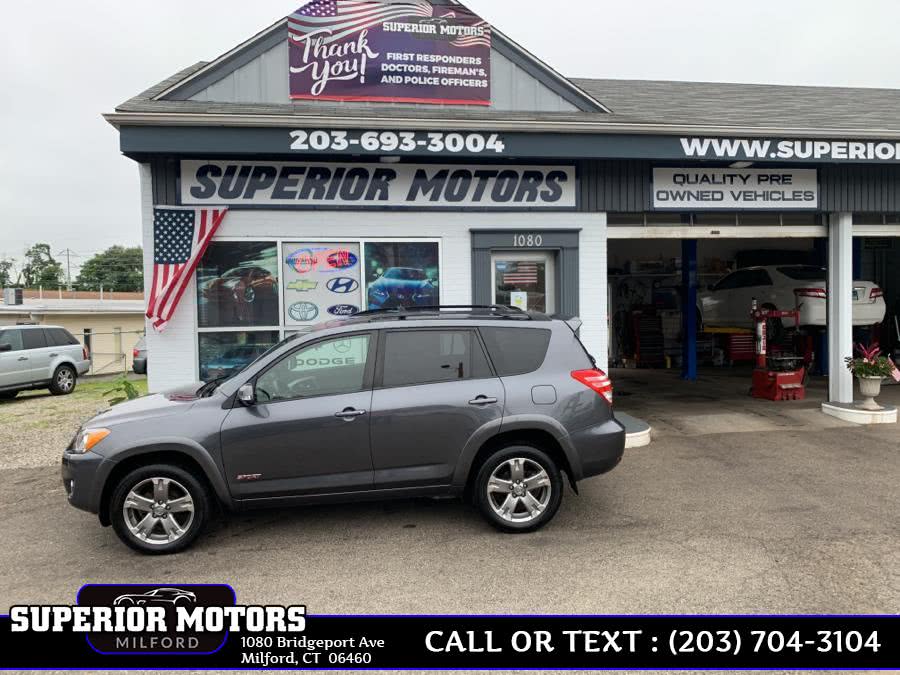2011 Toyota RAV4 SPORT 4WD 4dr 4-cyl 4-Spd AT Sport (Natl), available for sale in Milford, Connecticut | Superior Motors LLC. Milford, Connecticut