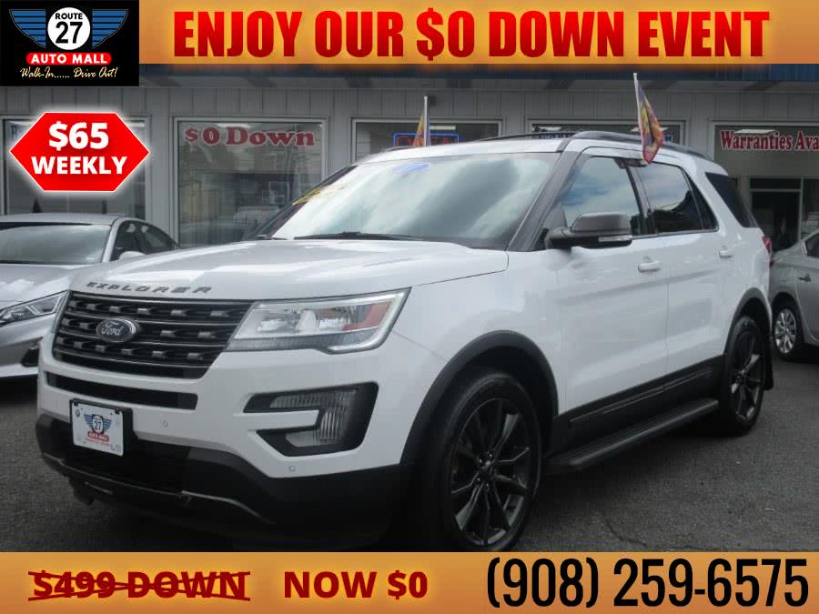 Used Ford Explorer XLT 4WD 2017 | Route 27 Auto Mall. Linden, New Jersey