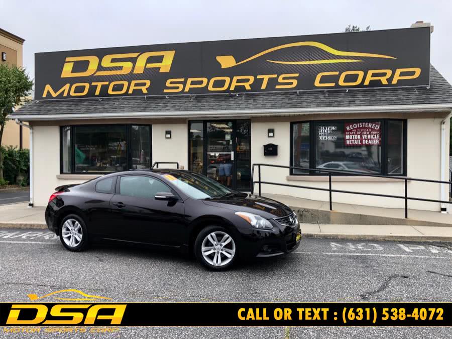 2011 Nissan Altima 2dr Cpe I4 CVT 2.5 S, available for sale in Commack, New York | DSA Motor Sports Corp. Commack, New York