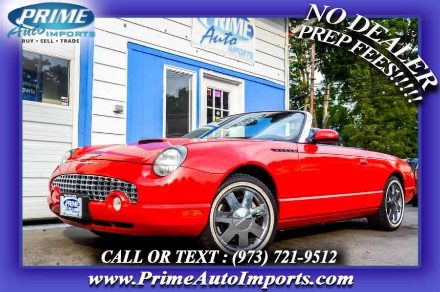 Used Ford Thunderbird 2dr Conv w/Hardtop Deluxe 2002 | Prime Auto Imports. Bloomingdale, New Jersey