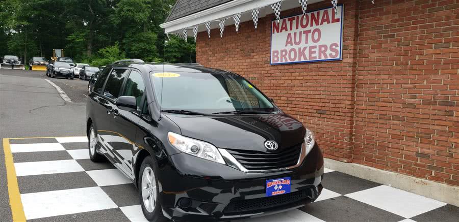 2013 Toyota Sienna 5dr 7-Pass  LE FWD, available for sale in Waterbury, Connecticut | National Auto Brokers, Inc.. Waterbury, Connecticut