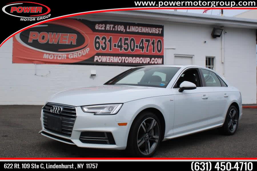 2018 Audi A4 2.0 TFSI Tech Premium Plus S Tronic quattro AWD, available for sale in Lindenhurst, New York | Power Motor Group. Lindenhurst, New York