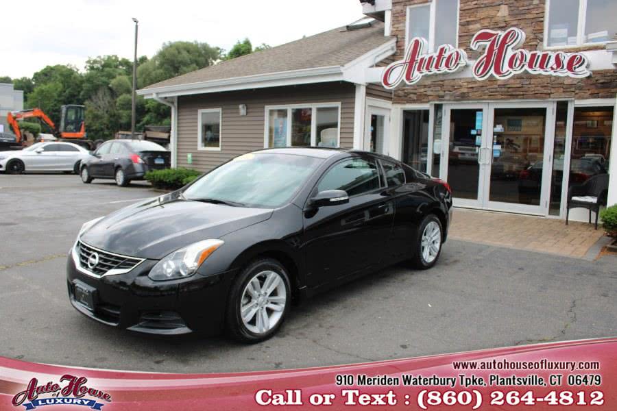 2011 Nissan Altima 2dr Cpe I4 CVT 2.5 S, available for sale in Plantsville, Connecticut | Auto House of Luxury. Plantsville, Connecticut