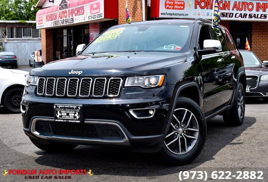 2017 Jeep Grand Cherokee Limited 4x4, available for sale in Irvington, New Jersey | Foreign Auto Imports. Irvington, New Jersey