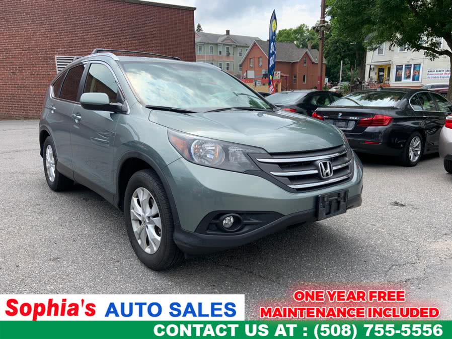 2012 Honda CR-V 4WD 5dr EX-L, available for sale in Worcester, Massachusetts | Sophia's Auto Sales Inc. Worcester, Massachusetts