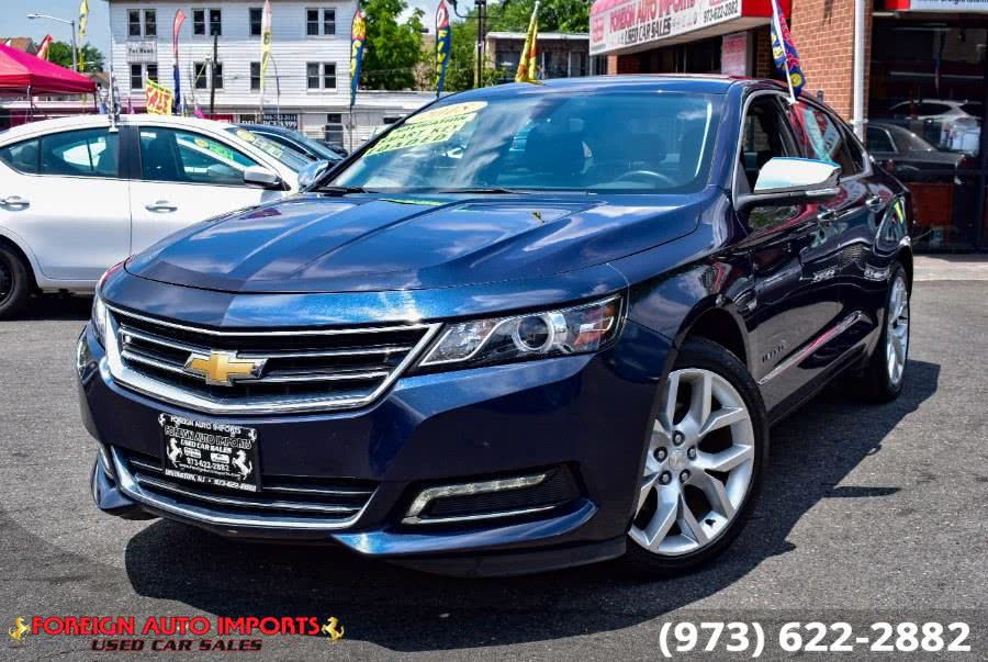 2018 Chevrolet Impala 4dr Sdn Premier w/2LZ, available for sale in Irvington, New Jersey | Foreign Auto Imports. Irvington, New Jersey