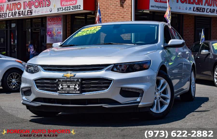 2018 Chevrolet Malibu 4dr Sdn LT w/1LT, available for sale in Irvington, New Jersey | Foreign Auto Imports. Irvington, New Jersey