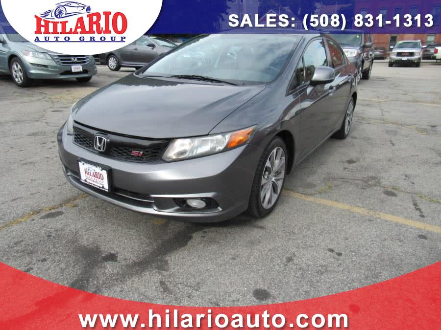 2012 Honda Civic Sedan 4dr Man Si, available for sale in Worcester, Massachusetts | Hilario's Auto Sales Inc.. Worcester, Massachusetts