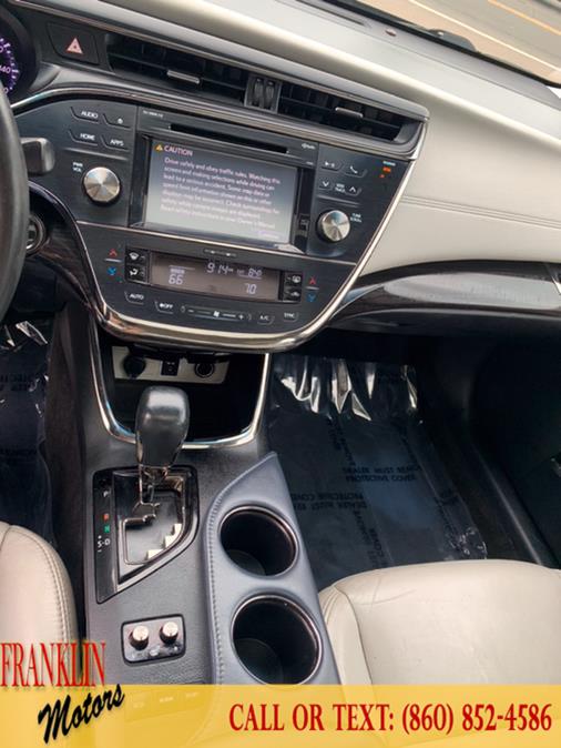2015 Toyota Avalon 4dr Sdn XLE Premium (Natl), available for sale in Hartford, Connecticut | Franklin Motors Auto Sales LLC. Hartford, Connecticut 2015 Toyota Avalon 4dr Sdn XLE Premium (Natl), available for sale in Hartford, Connecticut | Franklin Motors Auto Sales LLC. Hartford, Connecticut