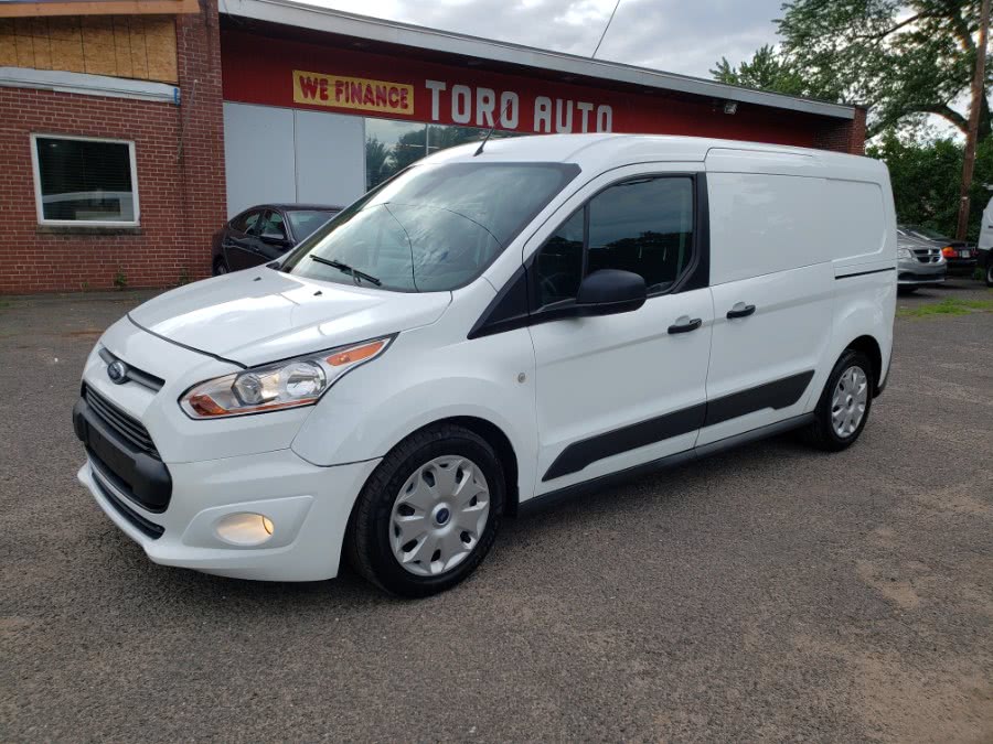 2017 Ford Transit Connect Van XLT LWB w/Rear Cargo Door & Shelves, available for sale in East Windsor, Connecticut | Toro Auto. East Windsor, Connecticut