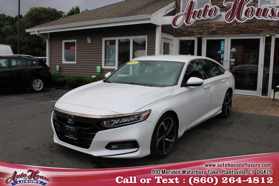 2018 Honda Accord Sedan Sport 1.5T CVT, available for sale in Plantsville, Connecticut | Auto House of Luxury. Plantsville, Connecticut