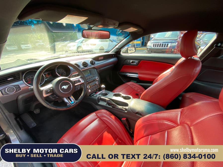 2015 Ford Mustang 2dr Fastback EcoBoost Premium, available for sale in Springfield, Massachusetts | Shelby Motor Cars. Springfield, Massachusetts 2015 Ford Mustang 2dr Fastback EcoBoost Premium, available for sale in Springfield, Massachusetts | Shelby Motor Cars. Springfield, Massachusetts