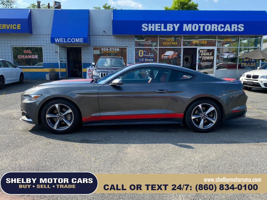 2015 Ford Mustang 2dr Fastback EcoBoost Premium, available for sale in Springfield, Massachusetts | Shelby Motor Cars. Springfield, Massachusetts 2015 Ford Mustang 2dr Fastback EcoBoost Premium, available for sale in Springfield, Massachusetts | Shelby Motor Cars. Springfield, Massachusetts